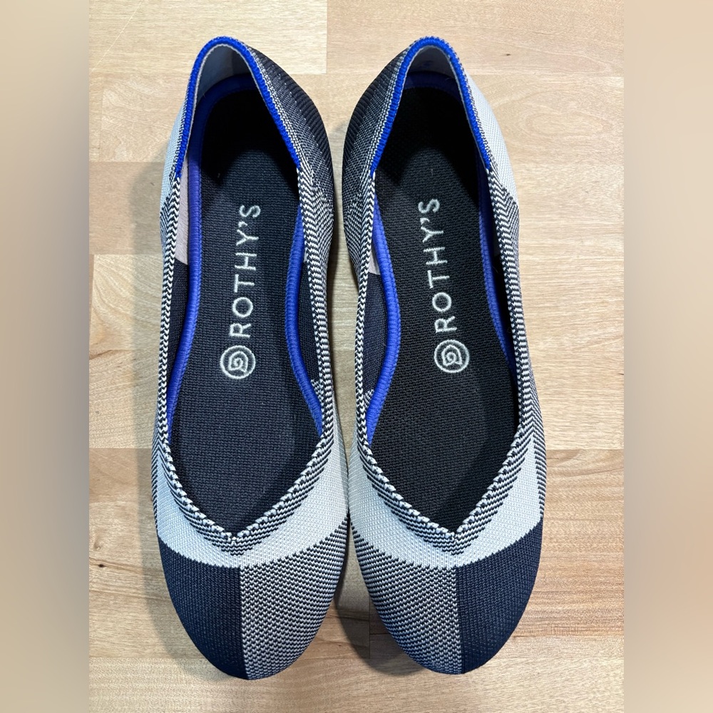 Plaid Rothy’s - W8 - NO FLAWS like NEW CONDITION